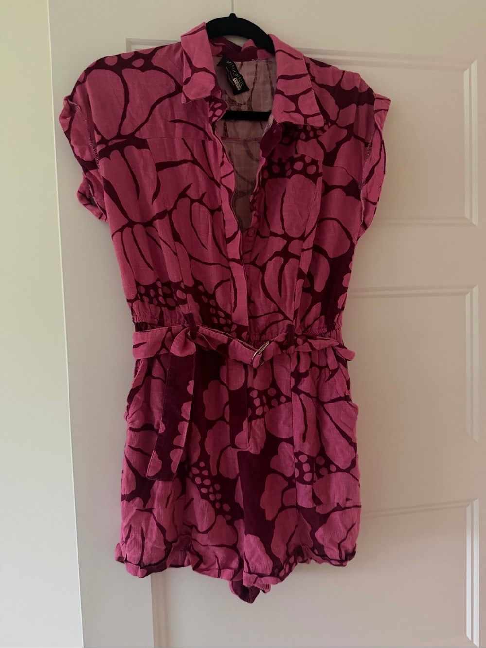 Minkpink floral romper size medium